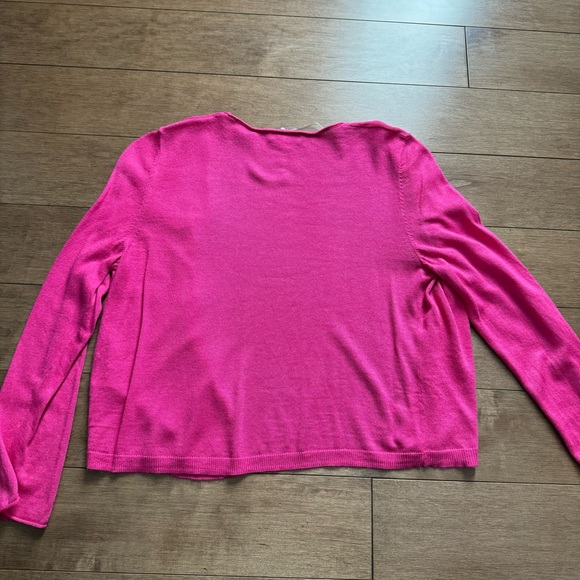 REITMANS 3/4-sleeves V-neckline bolero / short and light pink cardigan - Picture 7 of 9